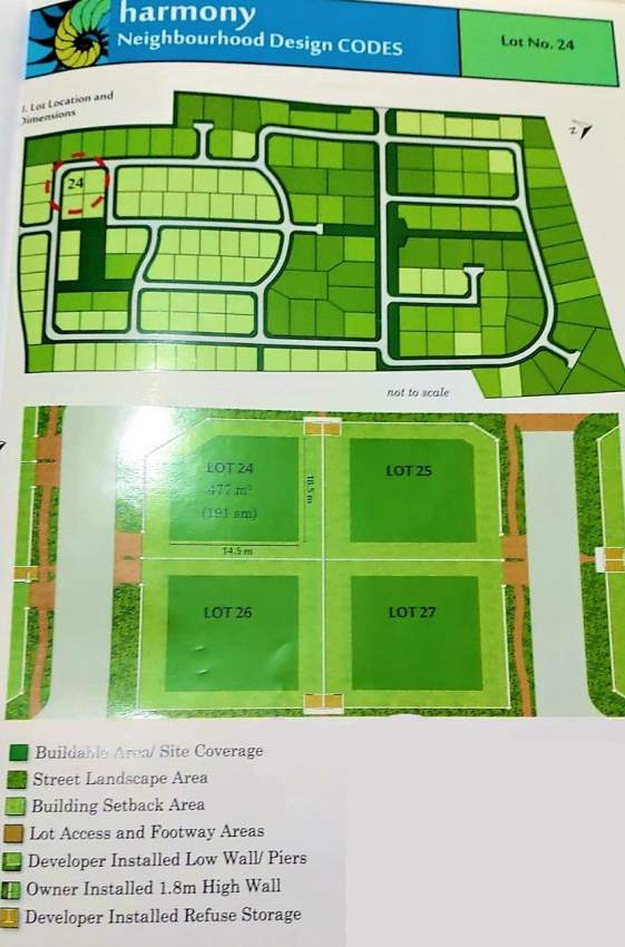 11.3 Perches Residential Land Harmony - 4 - Land  on Aster Vender