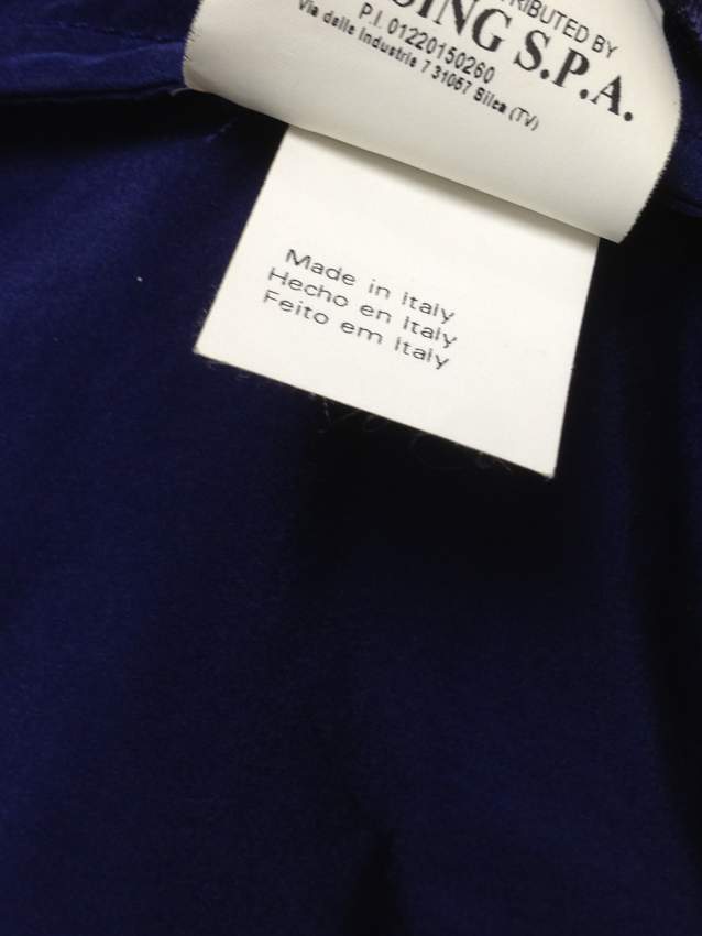 CLASS Roberto Cavalli - Blue Lightweight Jacket with Logo Embroidery - 6 - Jackets & Coats (Men)  on Aster Vender