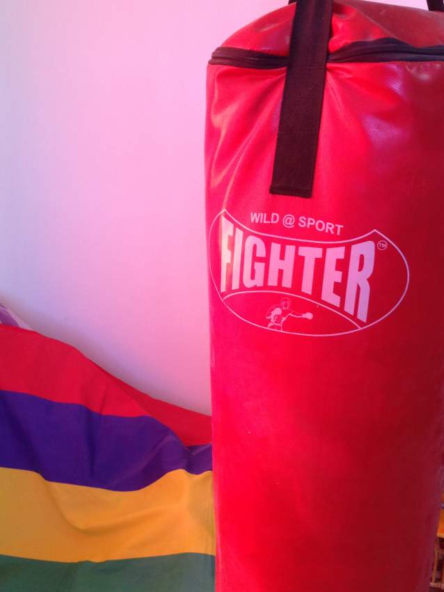 Trojan Dumbbell 20kg Set + Barbell 30kg Set + Punching Bag - 1 - Fitness & gym equipment  on Aster Vender