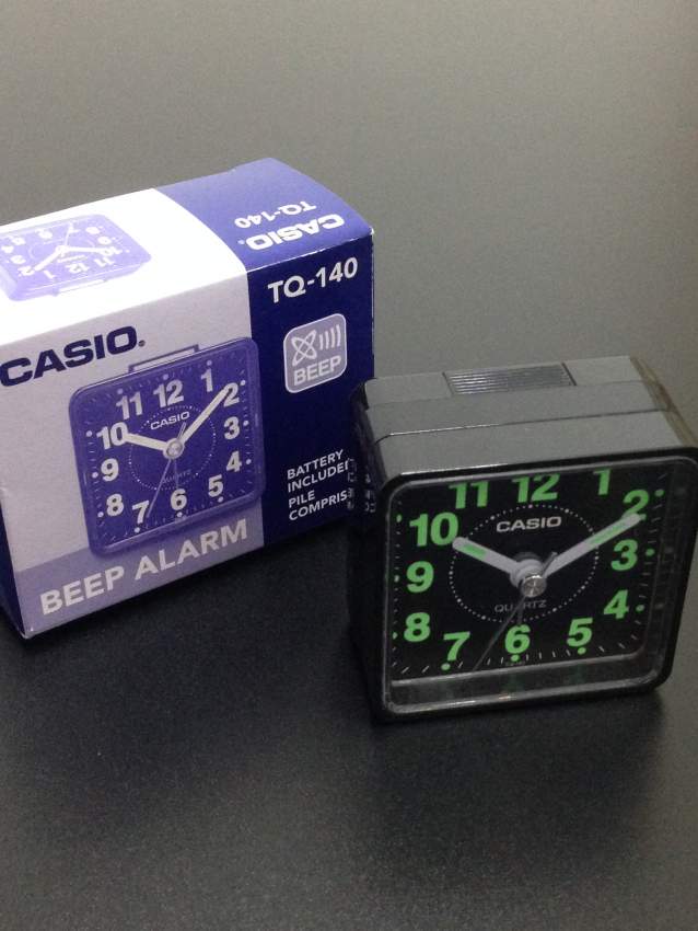 Casio TQ-140-1 Table Clock - 0 - All household appliances  on Aster Vender