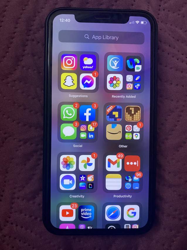 iPhone XS 256 GB Space Gray - 3 - iPhones  on Aster Vender