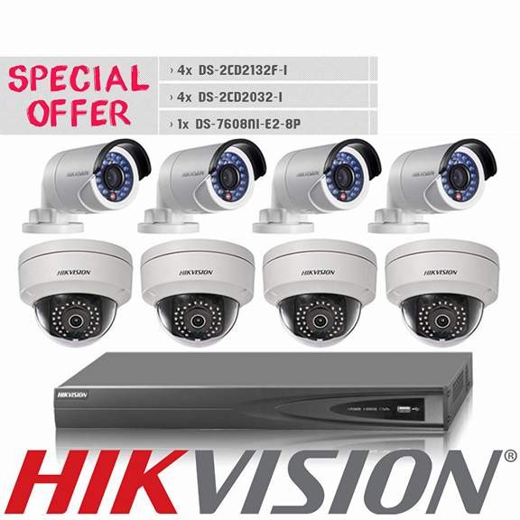 camera surveillance HIK VISION 8 camera on Aster Vender