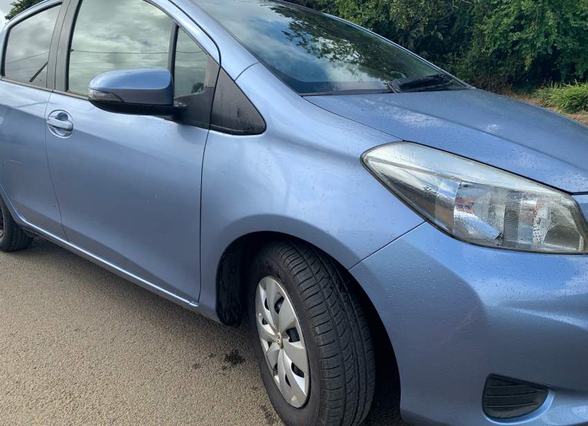 Blue Toyota Vitz Hatchback - 1 - Family Cars  on Aster Vender