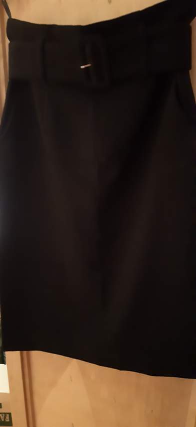Black Belted  Skirt - 0 - Skirt  on Aster Vender