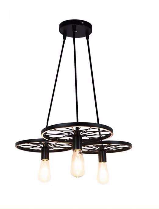 Ceiling Lights - Wheel black *3 on Aster Vender
