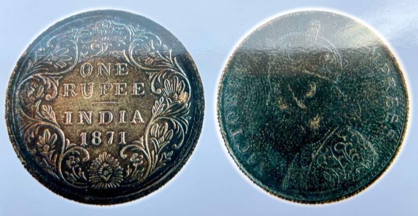 Rear Collection of Indian Coins