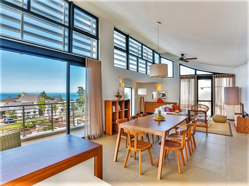 (Ref. MA7-577) Grand et rare penthouse avec vue sur le sublime lagon - 3 - Apartments  on Aster Vender