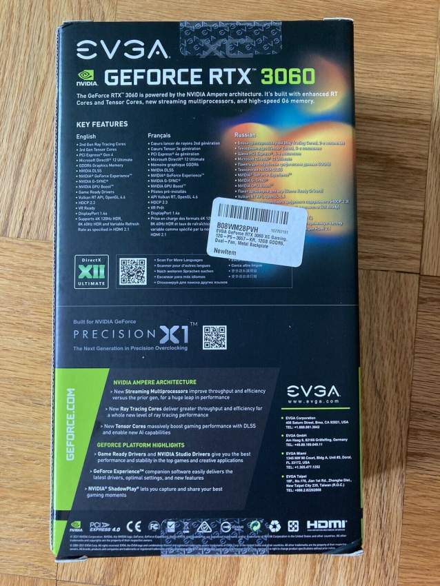 EVGA GeForce RTX 3090 FTW3 ULTRA 10GB GDDR6X/Whatsapp:+17179648065 - 4 - Graphic Card (GPU)  on Aster Vender
