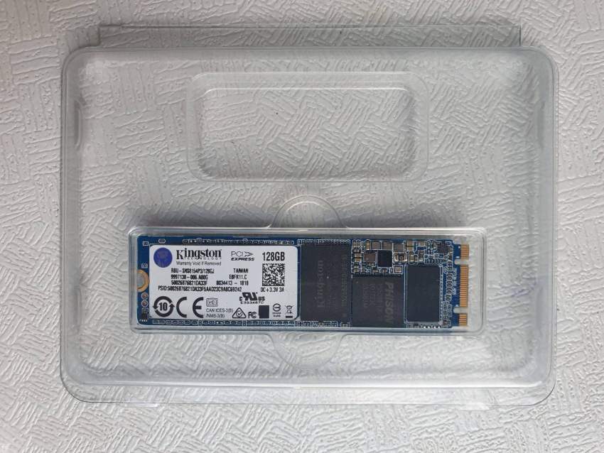 SOLID STATE DRIVE - KINGSTON - 128GB - M.2 - 2280 - Other PC Components at AsterVender