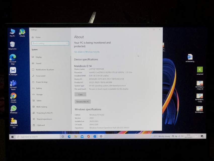 MateBook D 14 - 0 - All electronics products  on Aster Vender