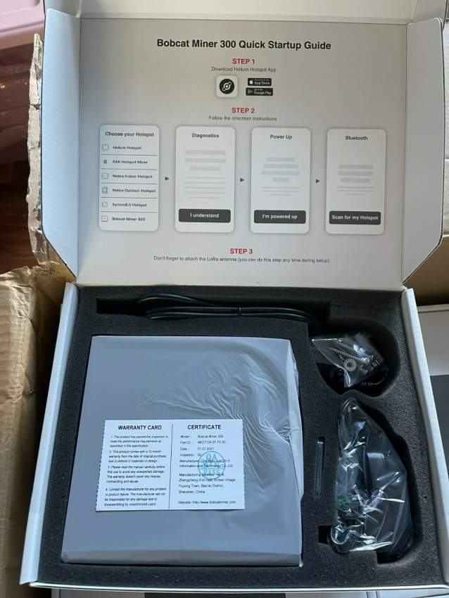 Bobcat Miner 300 Helium Hotspot for HNT - 0 - Software  on Aster Vender