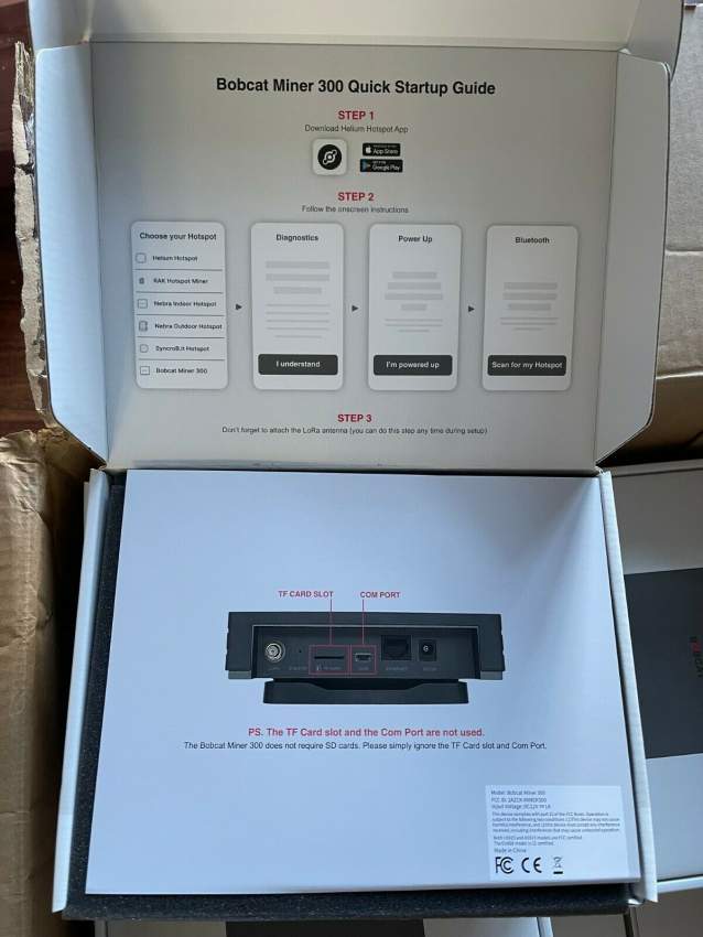 Bobcat Miner 300 Helium Hotspot for HNT - 1 - Software  on Aster Vender