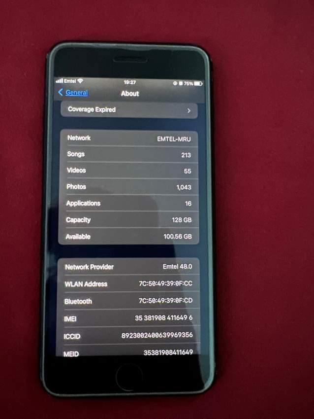 Iphone 7plus  - 0 - iPhones  on Aster Vender