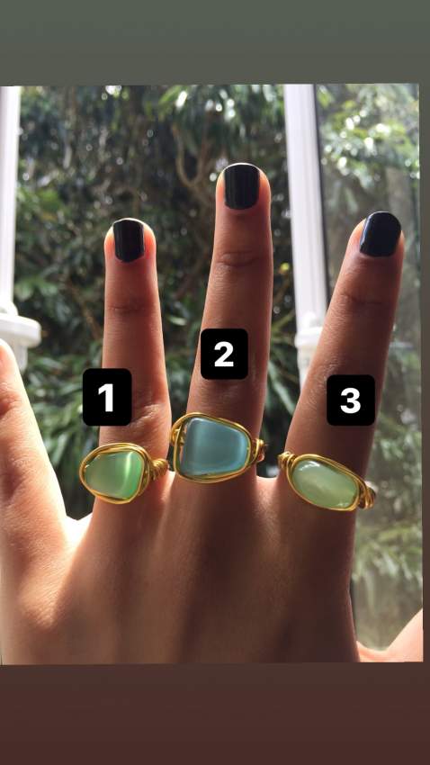 Wire Bead rings  - 1 - Rings  on Aster Vender