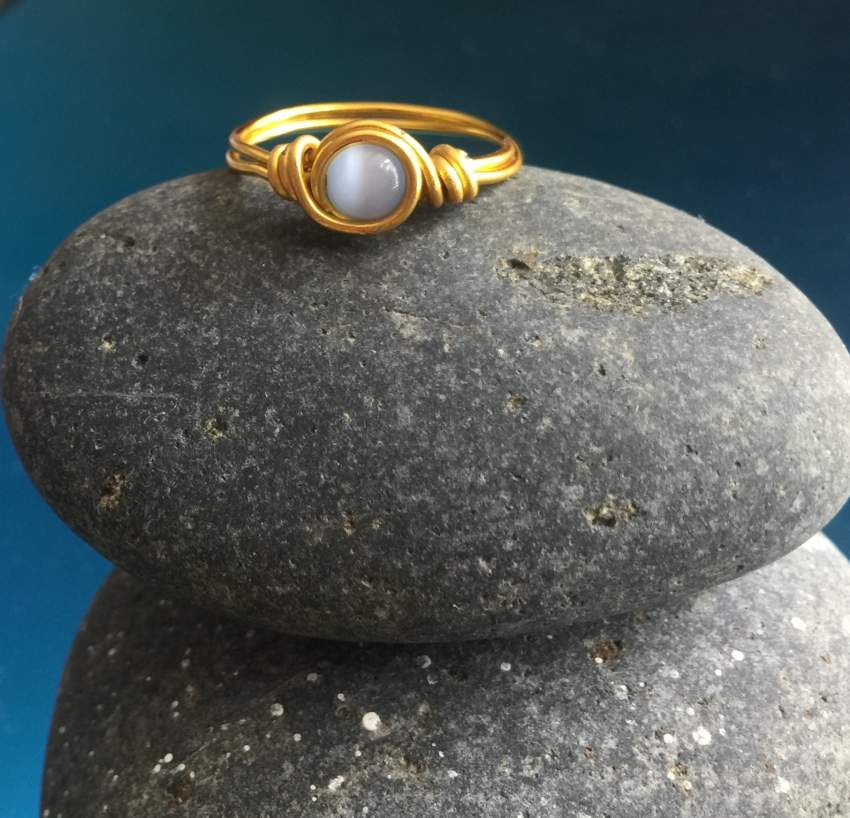 Blue Moon ring - 0 - Rings  on Aster Vender