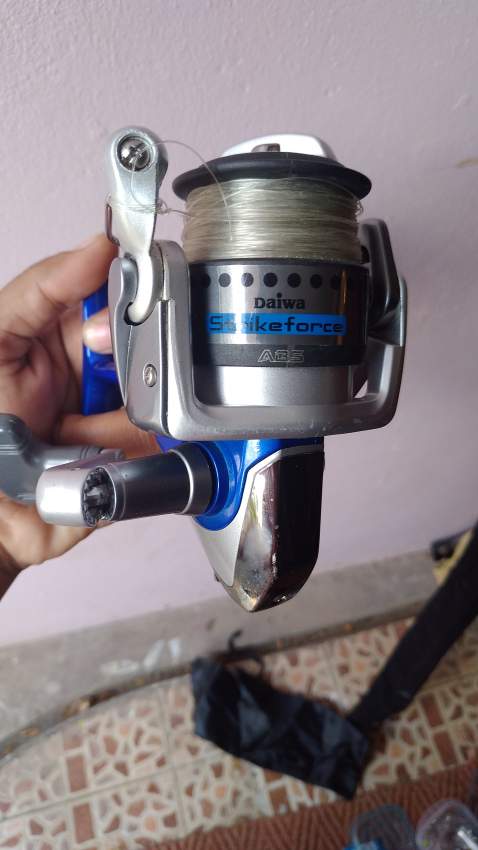Daiwa fishing rod and reel, accessories for sale - 1 - Fishing equipment  on Aster Vender