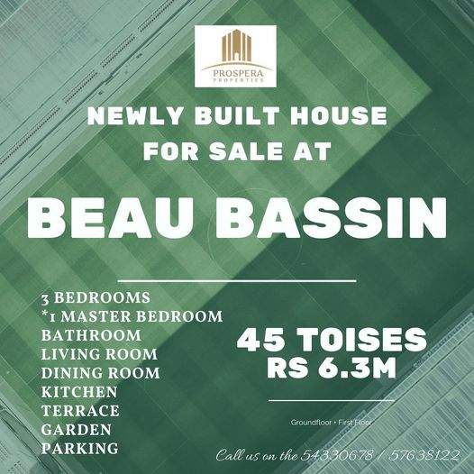House on sale at Beau Bassin - RS 6.3 M - 0 - House  on Aster Vender