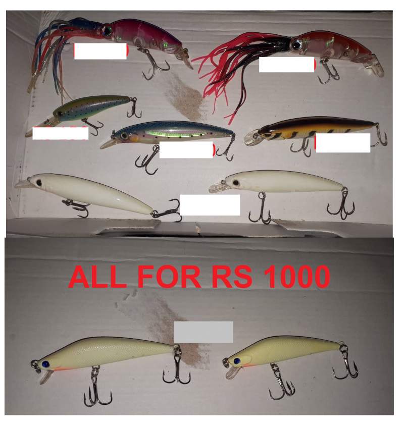 HAMEÇONS ET LEURRES DE PÊCHE - 1 - Fishing equipment  on Aster Vender