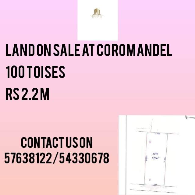 LAND ON SALE AT COROMANDEL /  - RS2.2M - 0 - Land  on Aster Vender