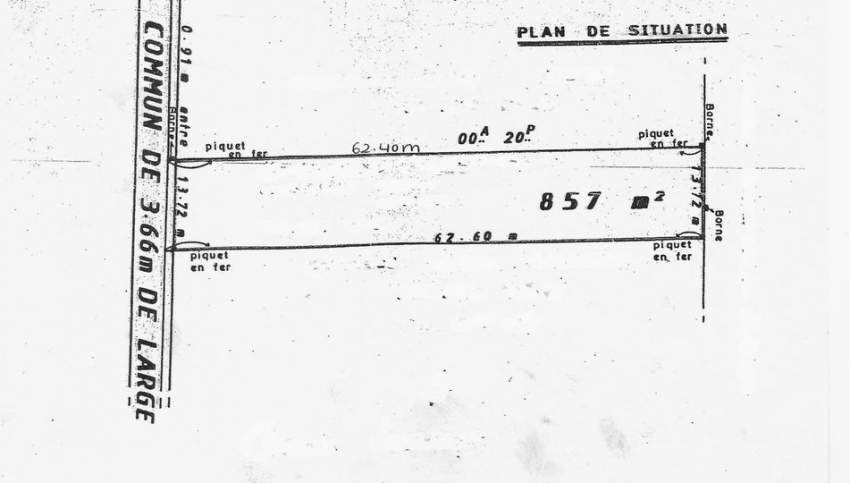 Land on sale in Grand Baie Rs 5.7M neg - 0 - Land  on Aster Vender