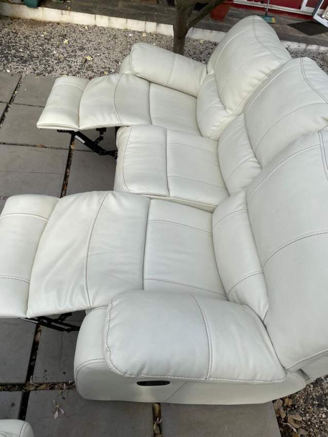 Faux-Leather Sofa Set  - 6 seater - 2 - Sofas couches  on Aster Vender