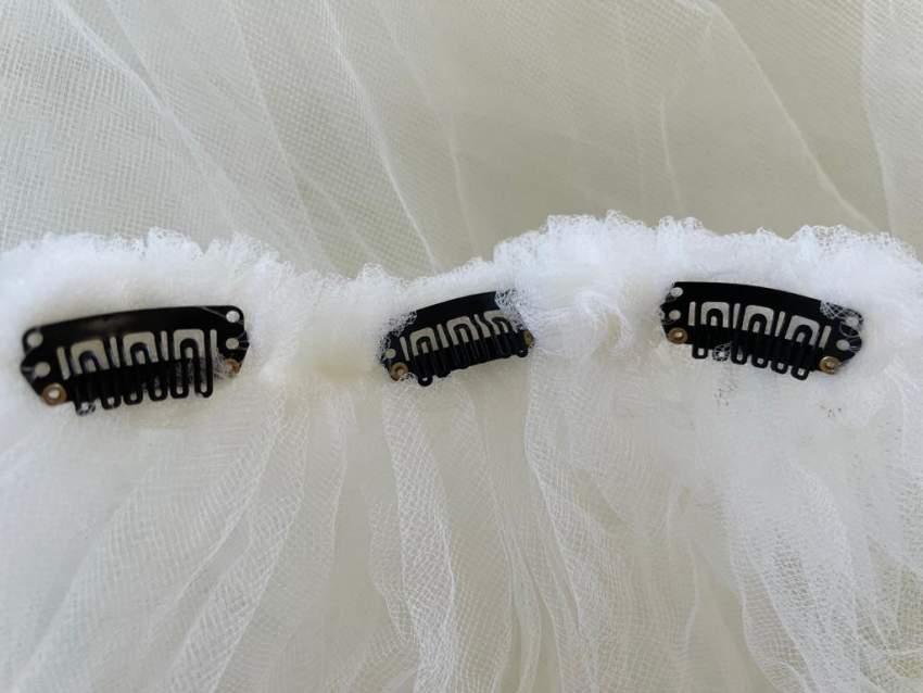 Bridal Veil with ostrich feathers - 2 - Wedding Clothing  on Aster Vender