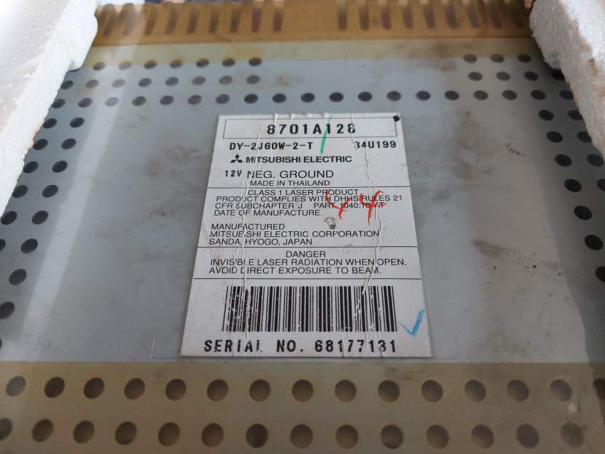 AUDIO PLAYER - MITSUBISHI - DY-2J60W-2-T - 7 - Spare Parts  on Aster Vender