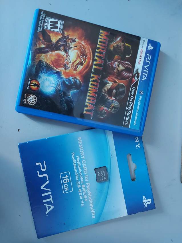 PLAYSTATION VITA/PS VITA & 1 GAME - 2 - PlayStation 3 Games  on Aster Vender