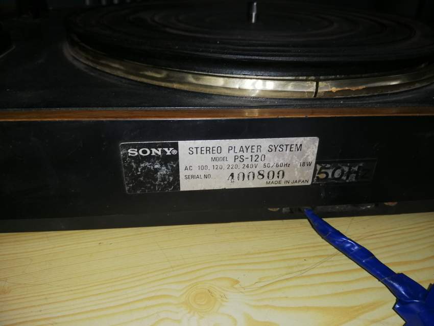 Sony ps120 turntable  - 1 - Antiquities  on Aster Vender