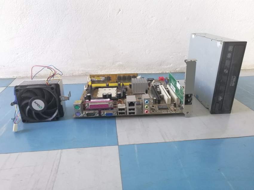 MOTHERBOARD + cooler / DVD WRITTER FOR SALE - 0 - Other PC Components  on Aster Vender