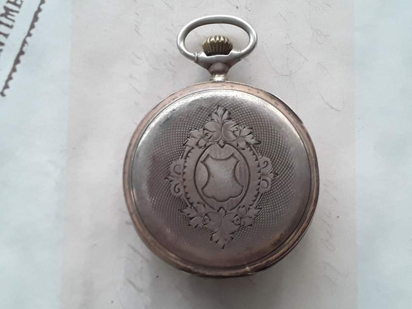 Ancienne montre à gousset en argent - 19ème siècle - Antiquities at AsterVender