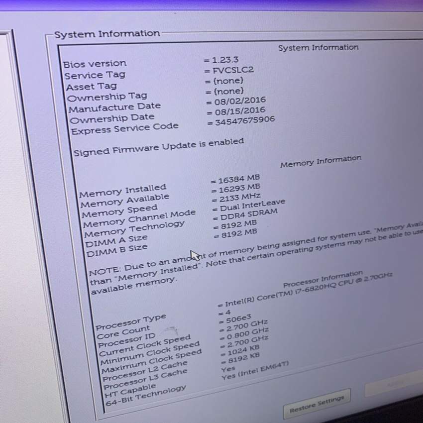 Dell Latitude E5470 14