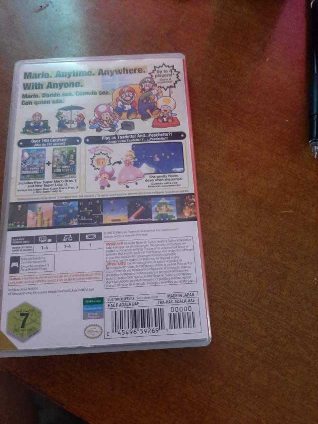 JEU NINTENDO SWITCH - SUPER MARIO BROS DELUXE - 2 - Electronic games  on Aster Vender