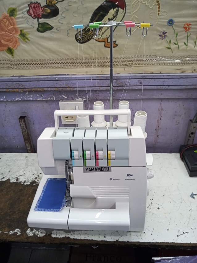 YAMAMOTO OVERLOCK MODEL DF854 - 0 - Sewing Machines  on Aster Vender