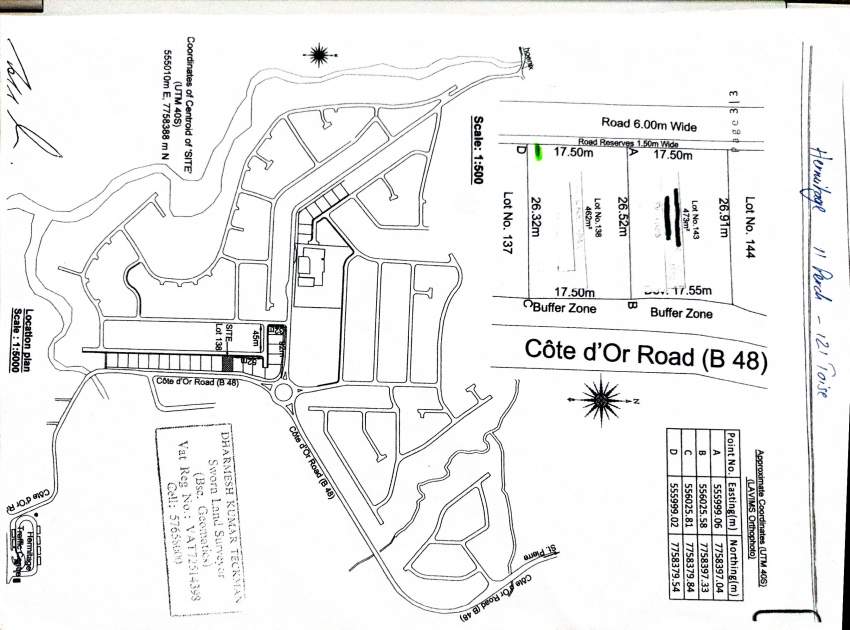 Land for Sale at Plaines des hermitage - 1 - Land  on Aster Vender