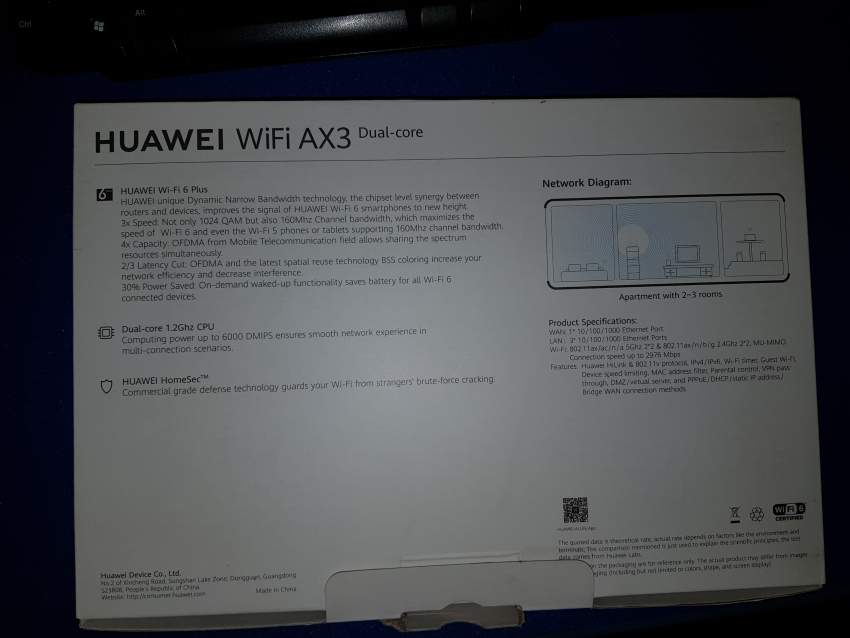 Huawei WiFi AX3 Dual-Core - 1 - Wifi Repeater (Extender)  on Aster Vender