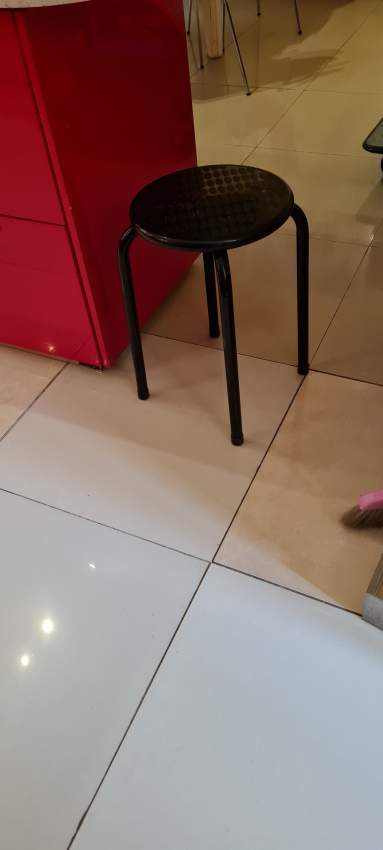 Stool black iron - 0 - Others  on Aster Vender