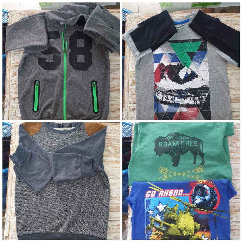 Bundle of long sleeve garments - T shirts (Boys) on Aster Vender