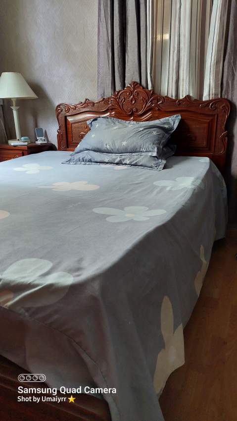Bed with night table for sale  - 3 - Bedroom Furnitures  on Aster Vender