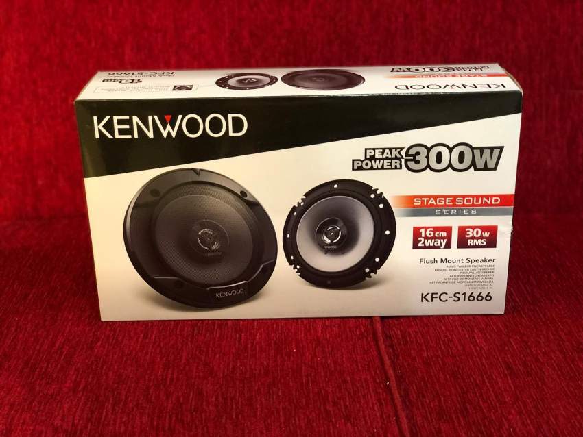 Kenwood 300w 16cm - Car Speakers at AsterVender