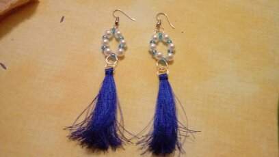 Hand made jewelry on sales - Earrings on Aster Vender