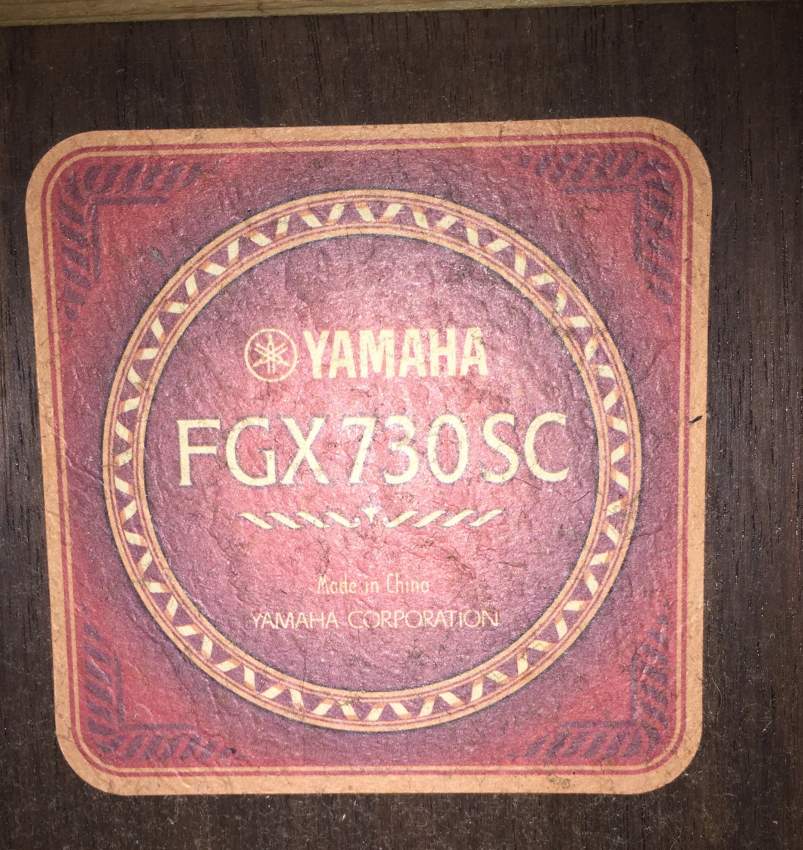 YAMAHA FGX 730 SC at AsterVender
