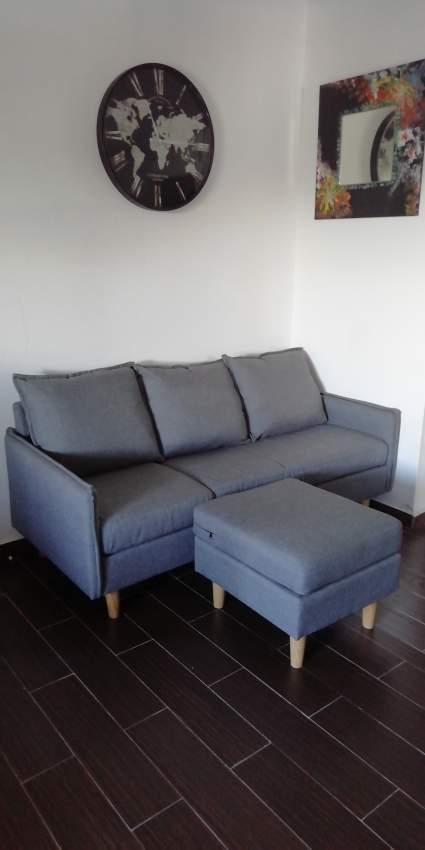 Grey settee - 2 - Sofas couches  on Aster Vender