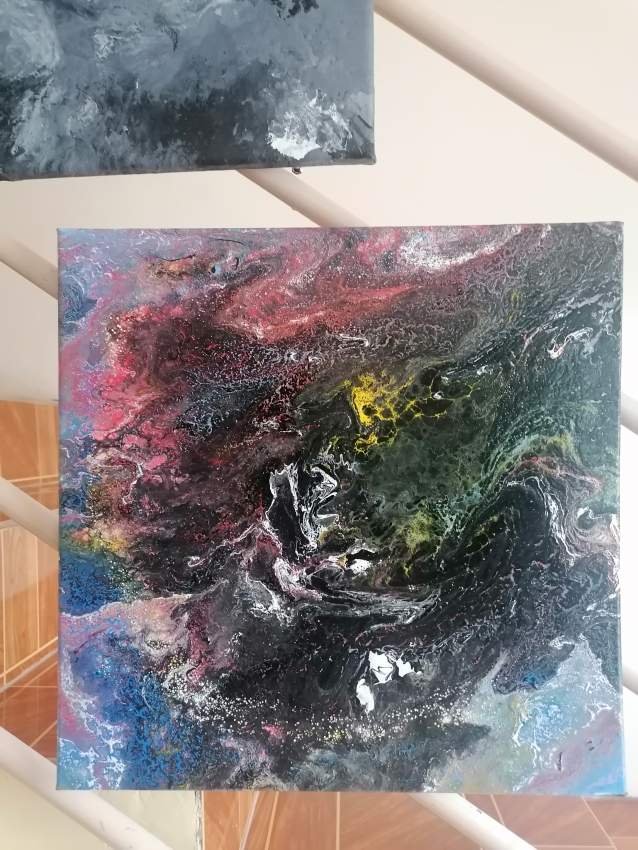 Tableau abstrait - 6 - Paintings  on Aster Vender