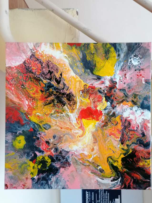 Tableau abstrait - 3 - Paintings  on Aster Vender