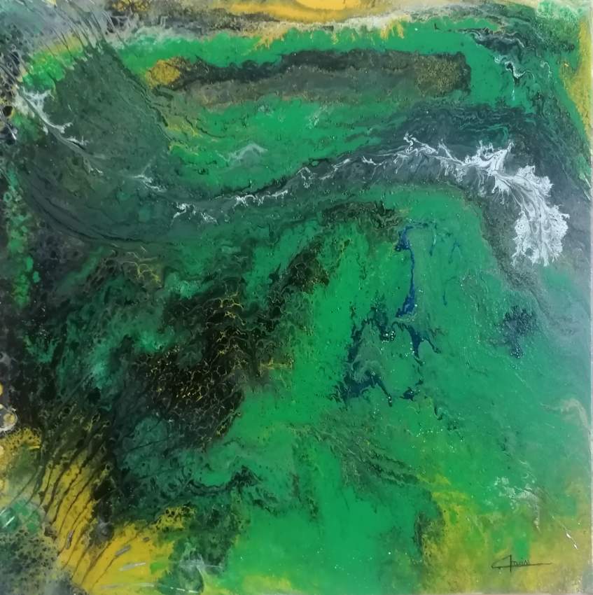 Tableau abstrait - 11 - Paintings  on Aster Vender