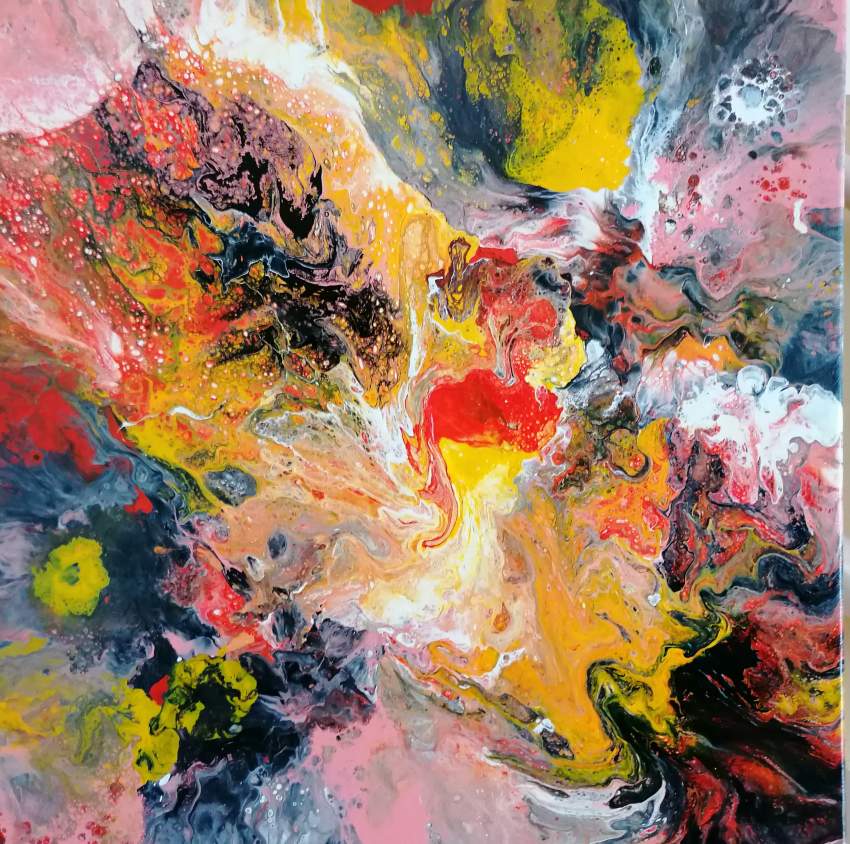 Tableau abstrait - 9 - Paintings  on Aster Vender