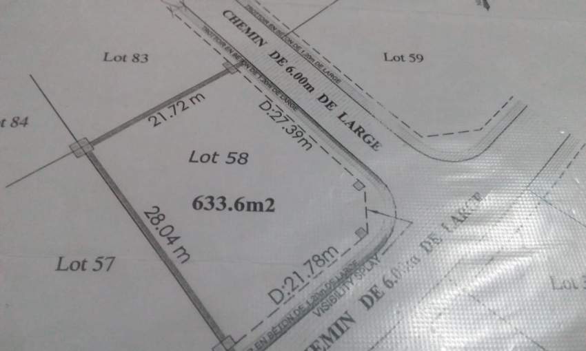 Residential land Morcellement Fairview - 1 - Land  on Aster Vender