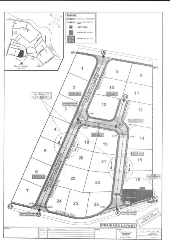 Land for Sale Bain Boeuf Aster Vender Villas