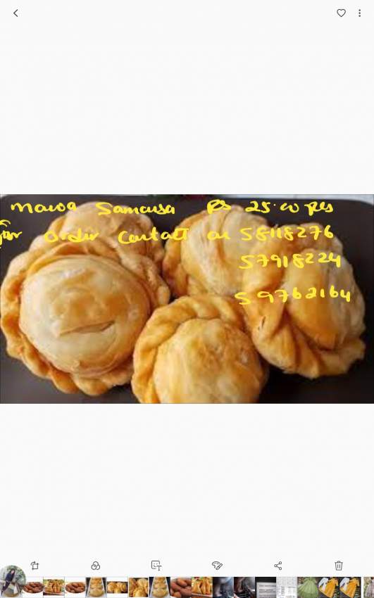 Sweets and snacks - 0 - Catering & Restaurant  on Aster Vender